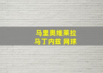 马里奥维莱拉马丁内兹 网球